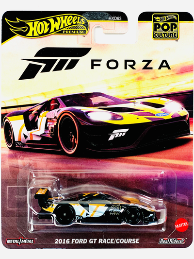 HWJBL67 Hot Wheels Premium Forza 2016 Ford GT Race/Course