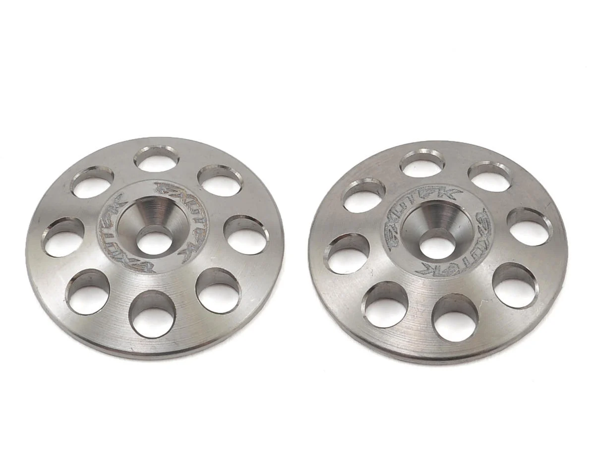EXO1666 22mm 1/8 XL Titanium Wing Buttons (2)