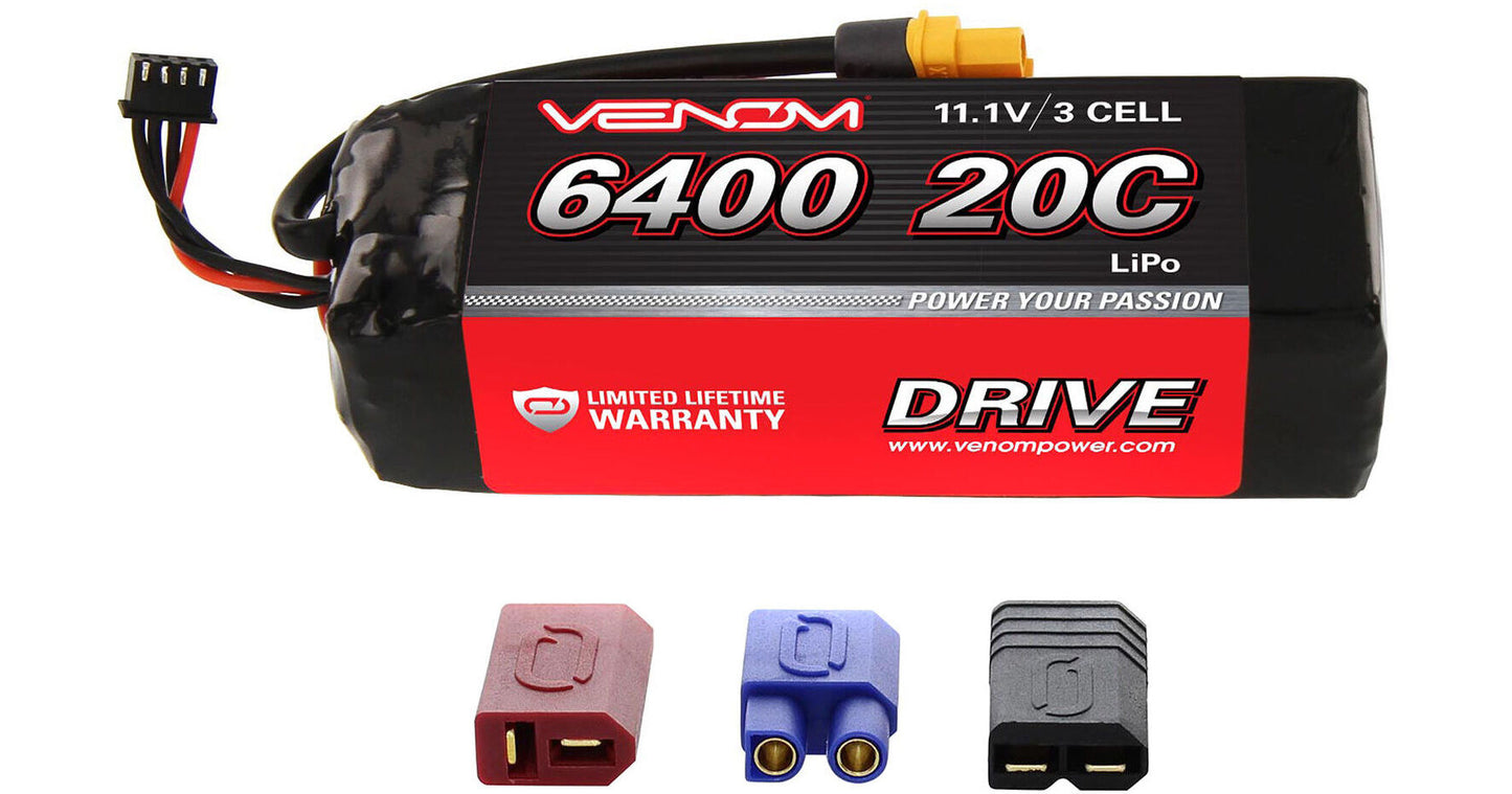 Venom 15009 Lipo 3S 11.1V6400