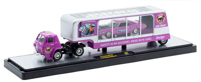 M2 Machines 36000-94 Auto-Haulers 1970 Dodge L600 COE & 1970 Dodge Challenger T/A