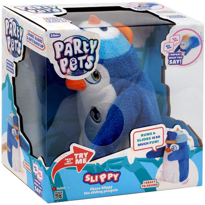 ZUPPEN002 EOLO Party Pets Penguin Funny Sounds Slides On Belly