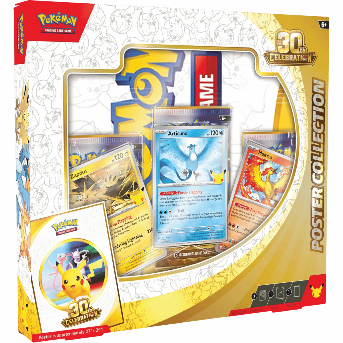PKU10-10467-109 The Pokemon TCG 30th Celebration Poster Collection