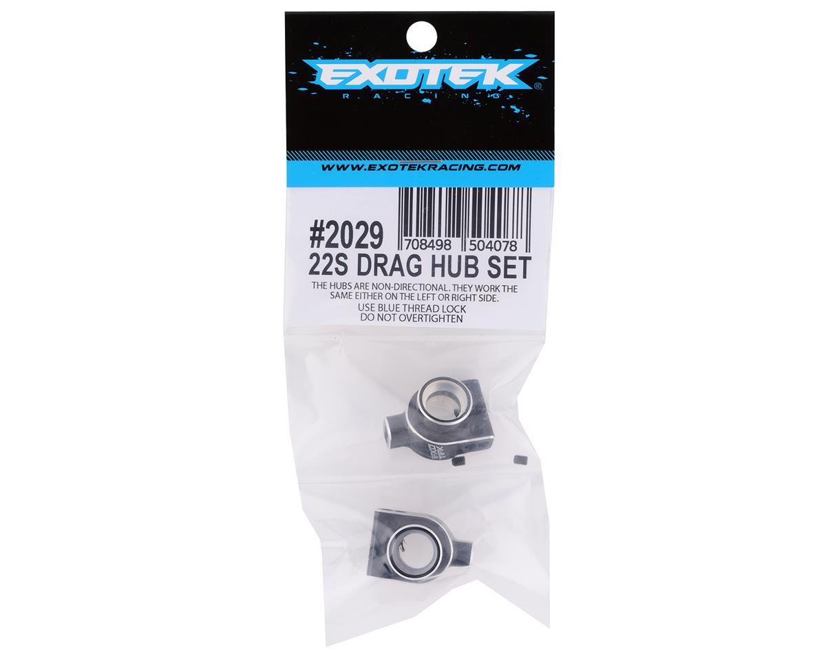 EXO2029 22S Aluminum HD Rear Hub Set