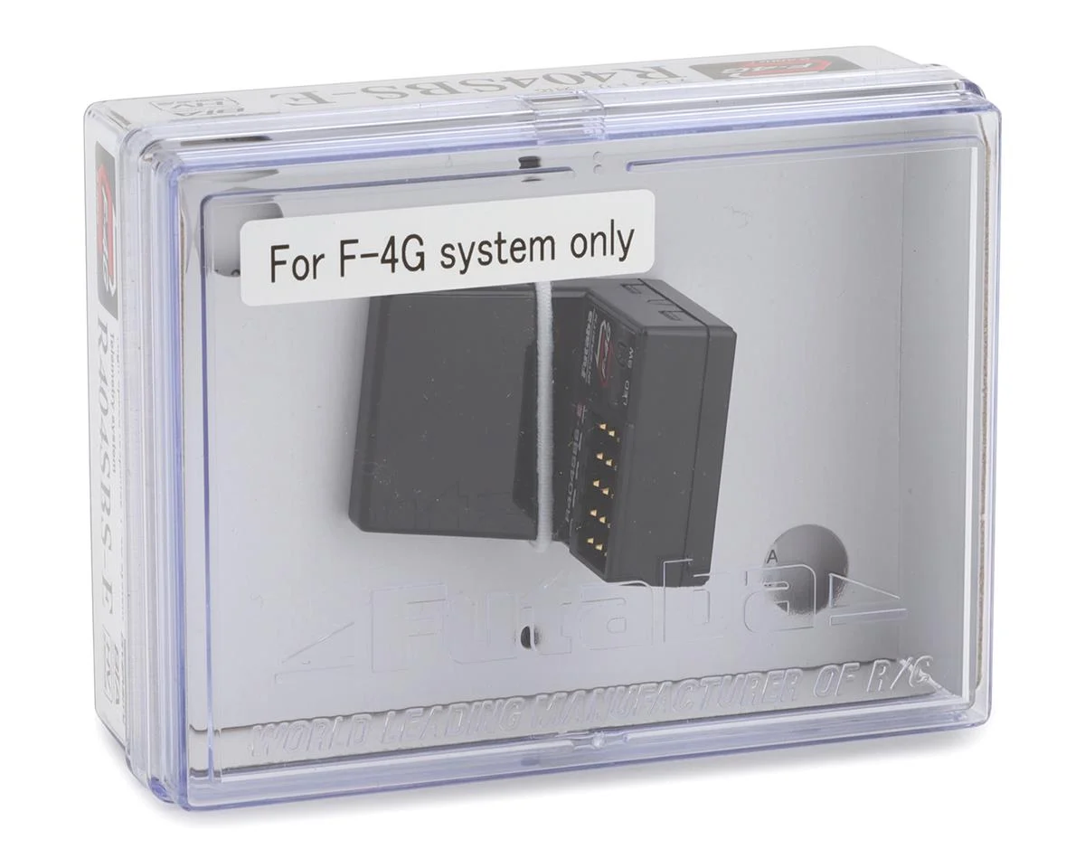 FUT01102363-1 R404SBS-E F-4G T-FHSS 4-Channel 2.4Ghz Telemetry Receiver (EP Only) (SR/T-FHSS/S.Bus2)