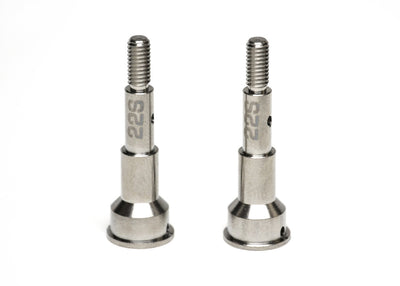 EXO2032 22S Drag Titanium Lightweight Rear CVA Axles (2) (Drag Racing Only)