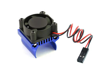 INTC33162BLUE Alloy Machined Heatsink w/Cooling Fan 1/18
