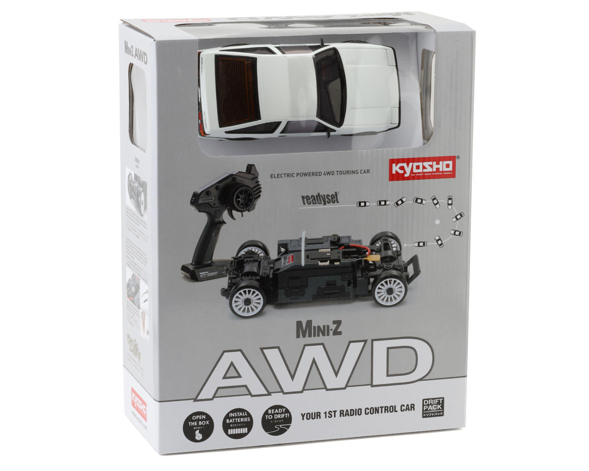 KYO32635WBK Mini-Z AWD Toyota Sprinter Trueno AE86-White