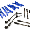 INTT8129BLUE V2 Billet Complete EXT Modified Suspension Set - Slash 2WD