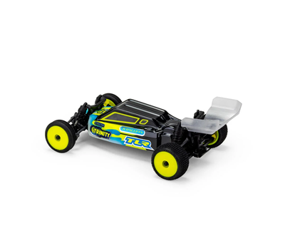 JCO0675 JConcepts Losi Micro-B "S2" Body w/Wing (Clear)
