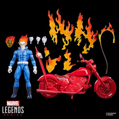 HSG2083 Hasbro Ghost Rider Marvel Legends Series Johnny Blaze 6-Inch Action Figure with Motorcycle