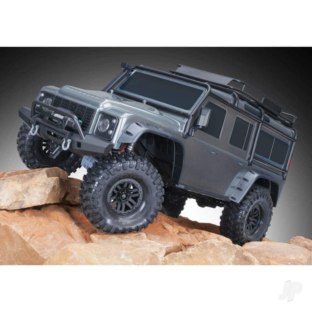 82256-4 TRX-4 Land Rover Defender 1/10 Scale And Trail Crawler With Clipless Body