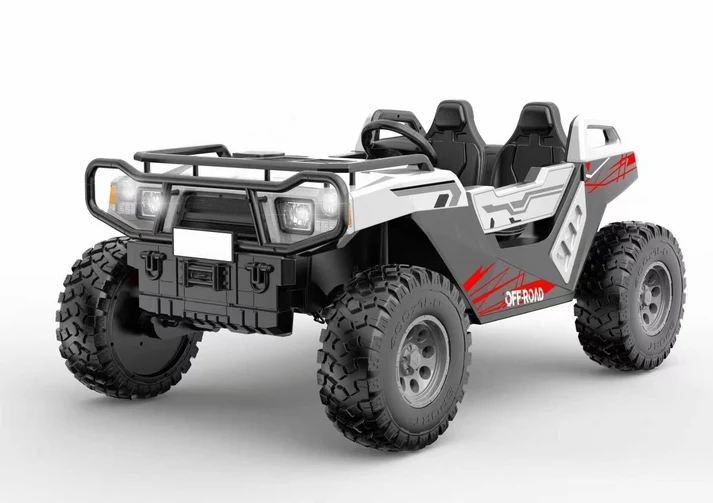 Utility Clash 24V 4WD All Terrain Kids Ride On Buggy With MP4 And Air Blower