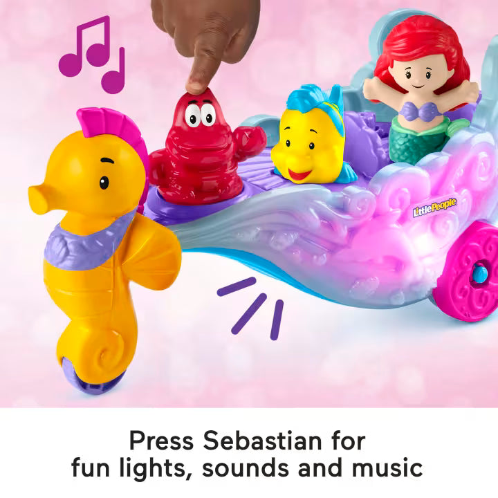 Press Sebastian For Fun lights, Sounds and music