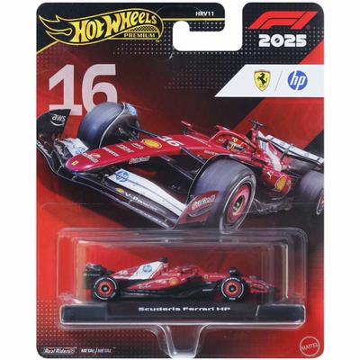 HWJKD93 HotWheels Premium Scuderia Ferrari HP F1 Team