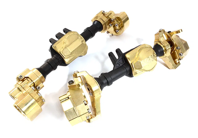 INTC31385 Front & Rear Brass+Alloy Housing Conversion Kit 1000g TRX-4