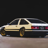 KYO34501T1 Fazer D2 FZD2 Toyota Sprinter Trueno 2WD AE86 Drift Car