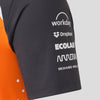 TM9913-088 McLaren F1 Men's 2025 Lando Norris Team Drivers Polo - Papaya