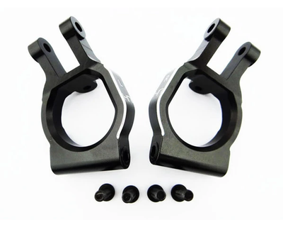 HRDBL1901 Aluminum Spindle Carrier Caster Block Set: Losi Desert Buggy XL