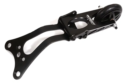 INTT8015BLACK Machined Type III Wheelie Bar 1/10 2WD