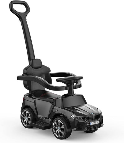BMW Black Push Car