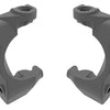 10732-GRAY Caster blocks (c-hubs), left & right (gray)