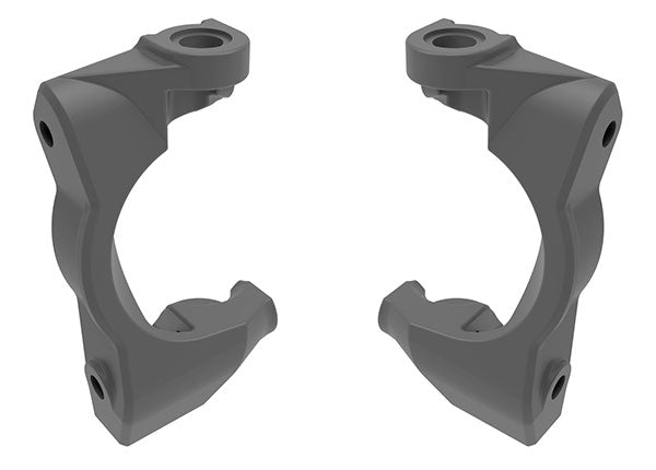 10732-GRAY Caster blocks (c-hubs), left & right (gray)