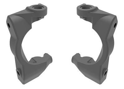 10732-GRAY Caster blocks (c-hubs), left & right (gray)
