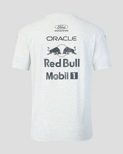 SLU00089RBR Red Bull Racing F1 2026 Classic Team T-Shirt - White Marl