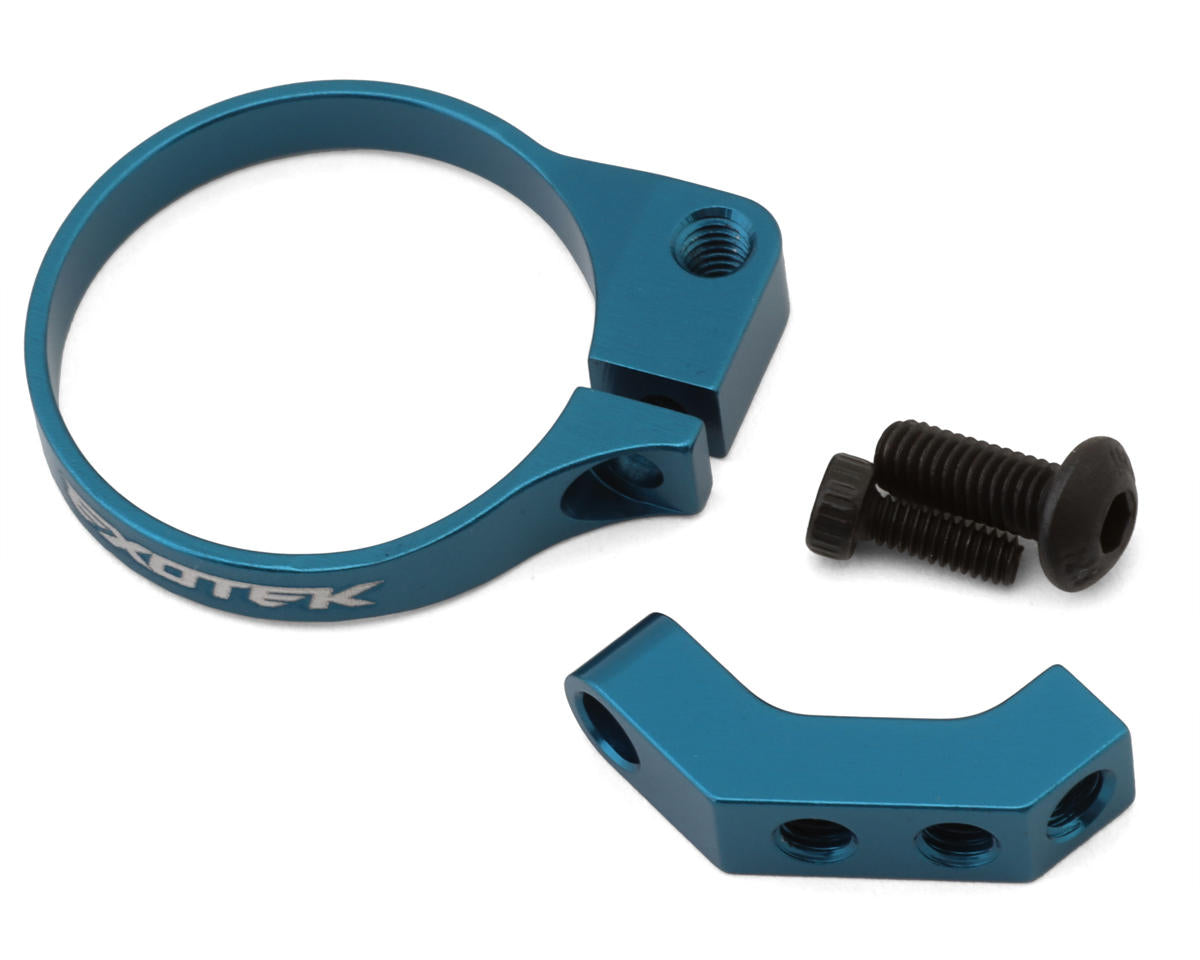 EXO2160BLU 20mm Motor Aluminum Mini Fan Mount (Blue)