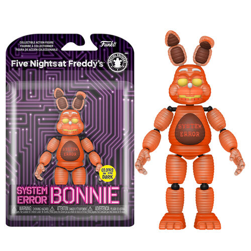 FU59685 Five Nights at Freddy's Figure System Error Bonnie (Glow in the Dark)