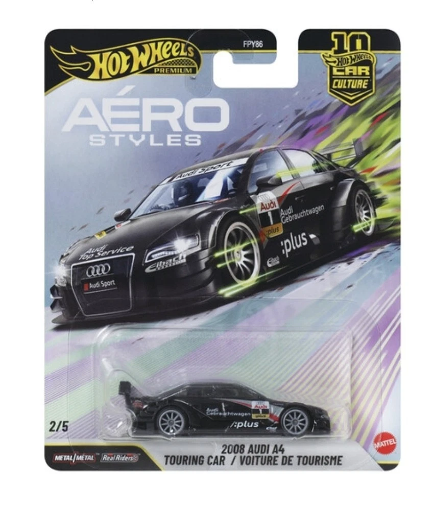 HWJKF04 HotWheels Premium Car Culture 2008 Audi A4 Touring Car
