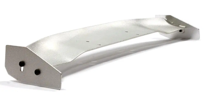INTC24923SILVER Alloy Rear Wing 185mm Drift/Touring Car