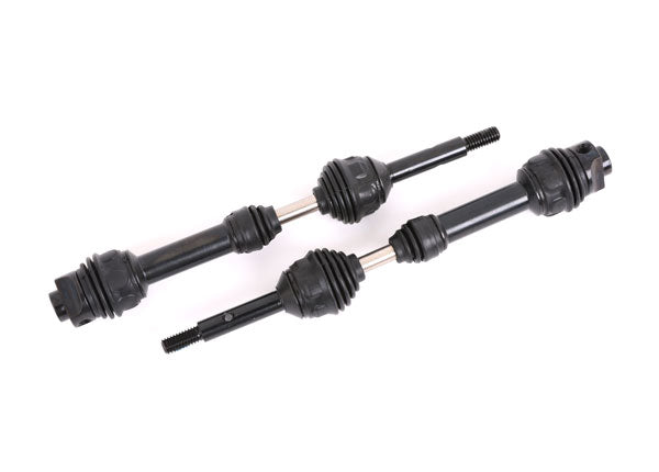9450R  Driveshafts, rear, steel-spline constant-velocity (complete assembly) (2)