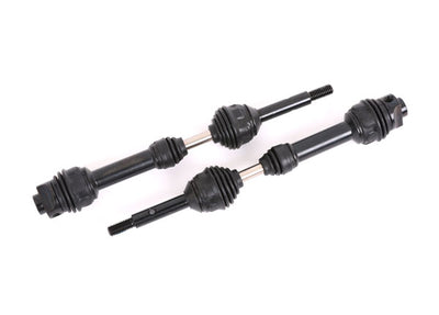 9450R  Driveshafts, rear, steel-spline constant-velocity (complete assembly) (2)