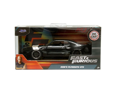 Jada 98300 Dom's Plymouth GTX Fast & Furious