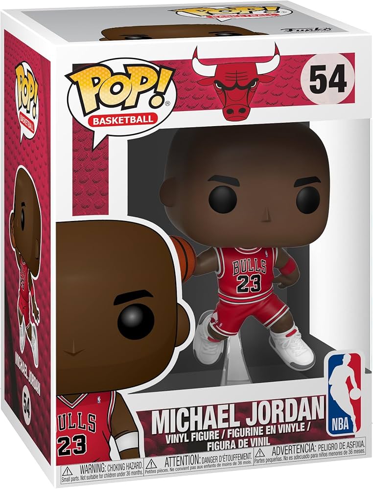 FU36890 NBA Chicago Bulls Michael Jordan #54