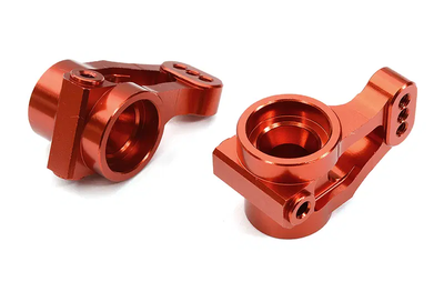 INTC29609RED Billet Machined Alloy Rear Hub Carriers DR10 Drag Race Car