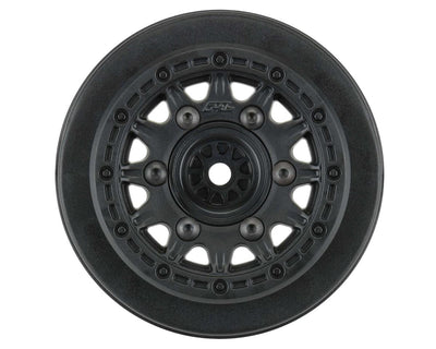 PRO278503 Raid Front/Rear 2.2"/3.0" 12mm Short Course Wheels (2) Black