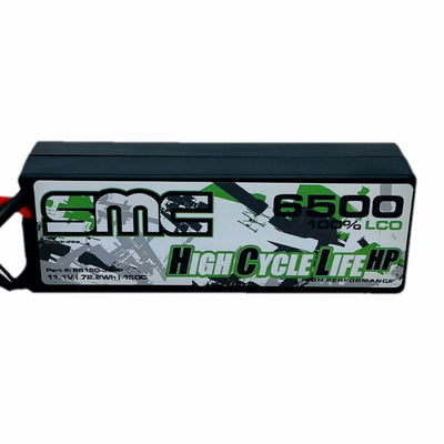 SMC65150-3S1P HCL-HP 11.1V-6500mAh 150C Hardcase - Traxxas Plug