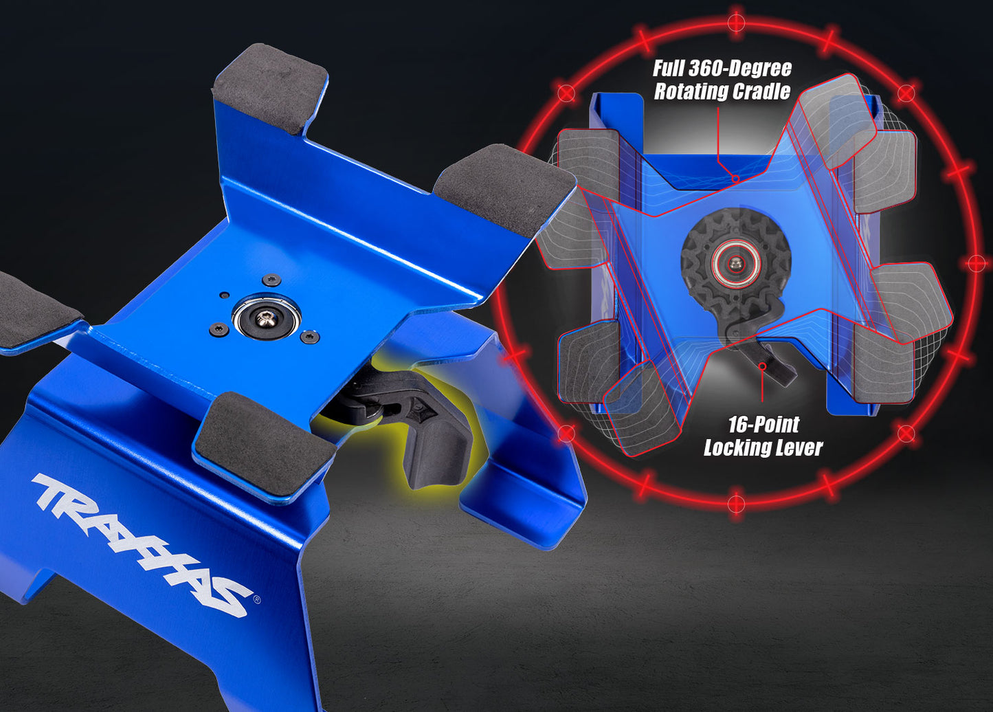 8796-BLUE RC Car/Truck Stand