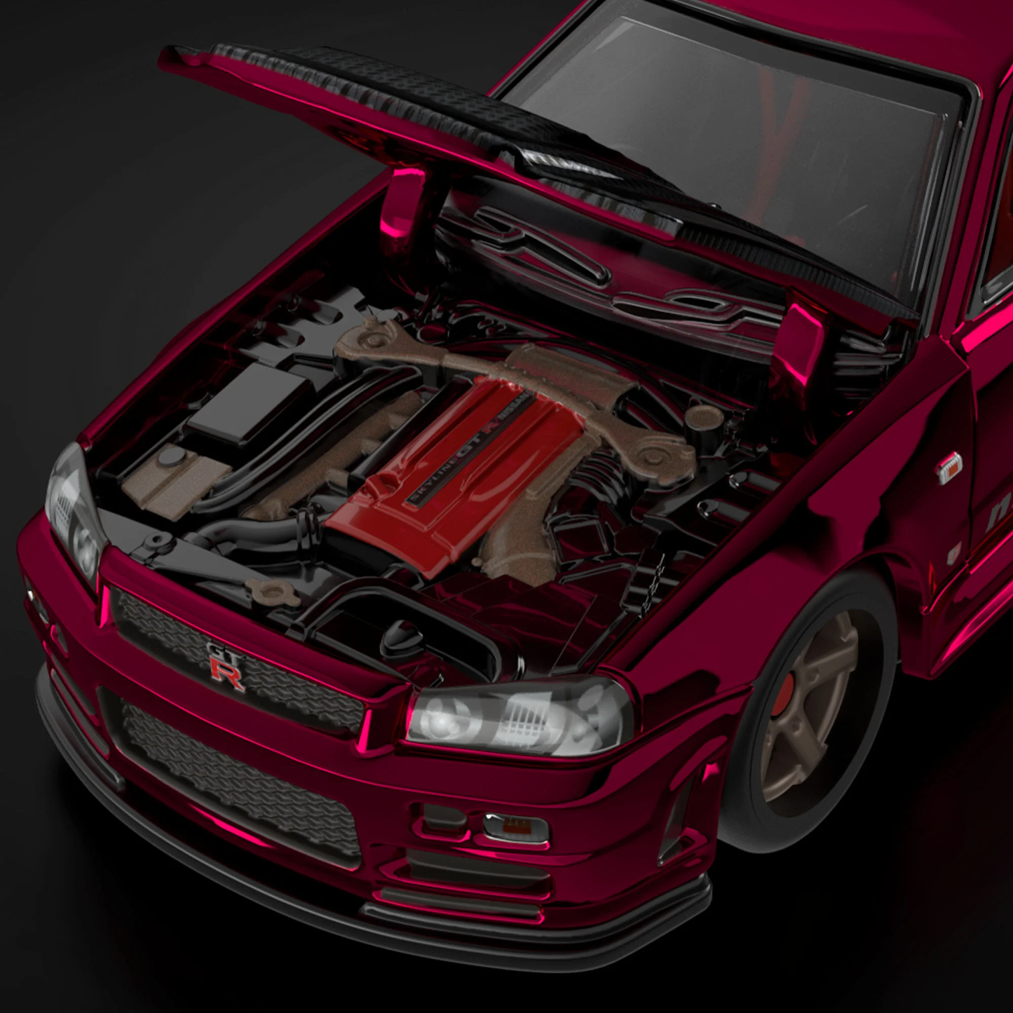 HWHWF25 RLC Exclusive sELECTIONs Nissan Skyline GT-R (BNR34)