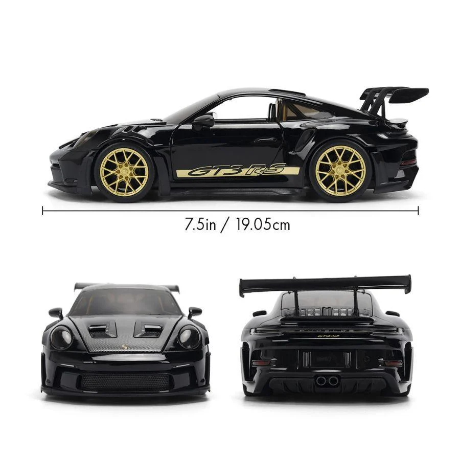 Jada 37810 1:24 Porsche 911 GT3 RS (992) – Black – Hyper-Spec