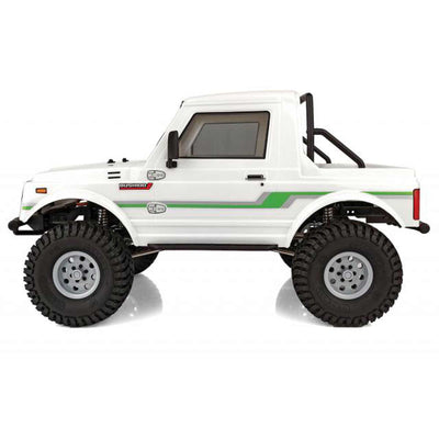ASC40118 1/10 Enduro Bushido 4x4 Trail Truck RTR, White