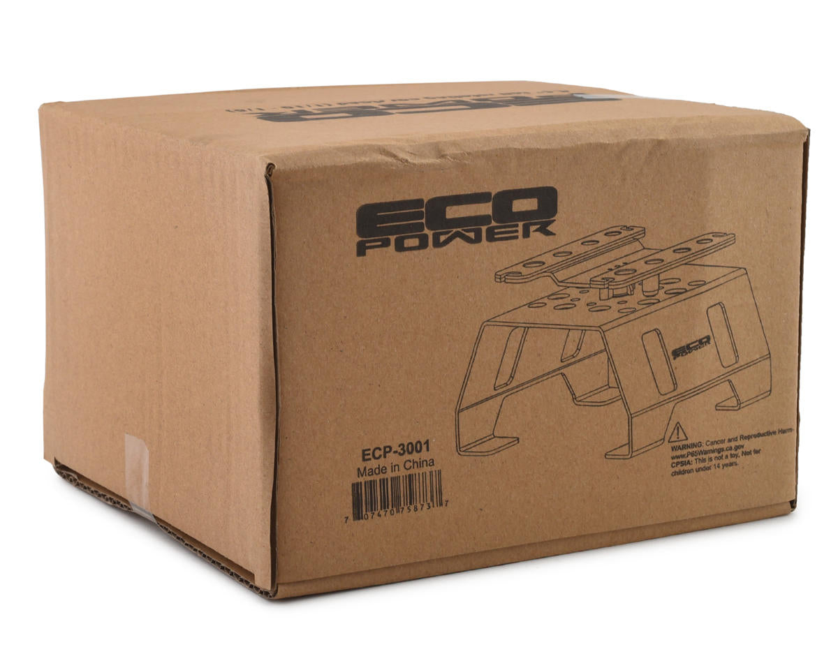 ECP-3001 EcoPower Rotating 1/10 & 1/8 Aluminum Car Stand