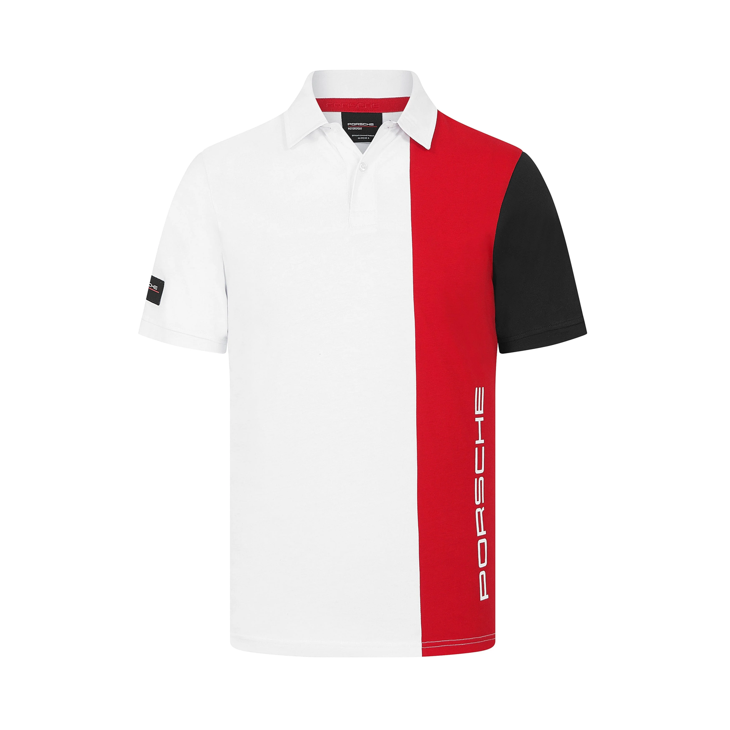 701228630 Porsche Motorsport Men's Fanwear Stripe Polo Shirt