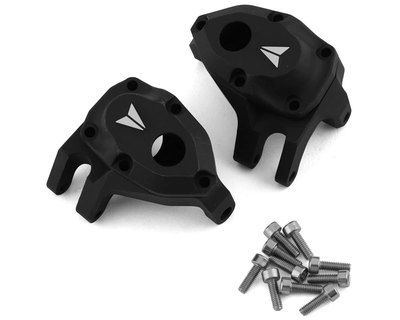 VPS08640 F10 Portal Aluminum Front Knuckle Set (Black) (2)