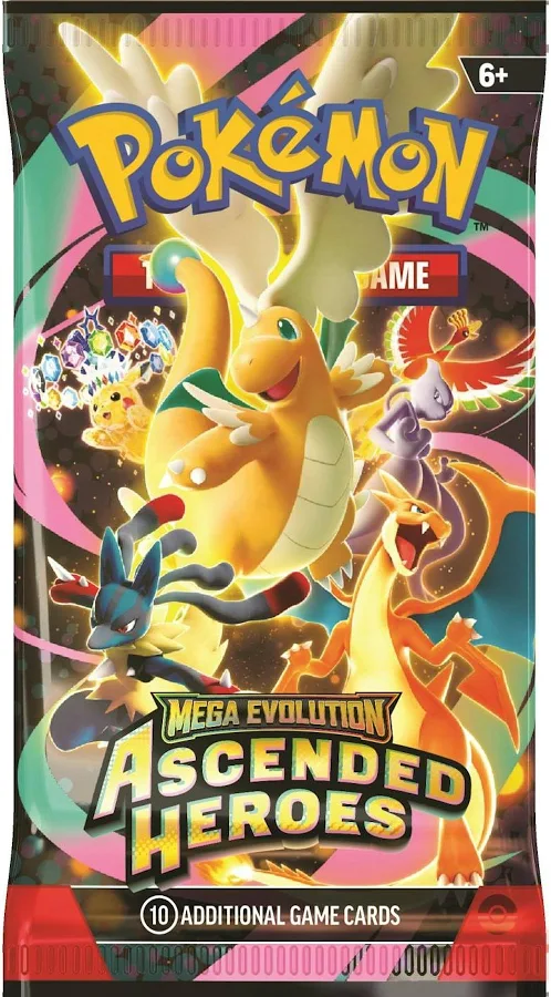 PKU10-10311-113 Pokemon Mega Evolution Ascended Heroes Booster Bundle