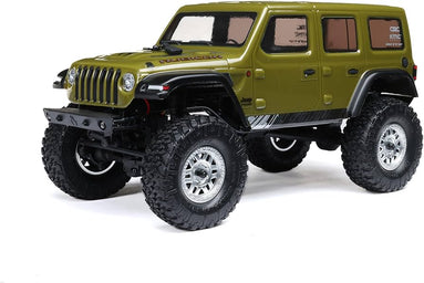 AXI00002 Axial 1/24 SCX24 2019 Jeep Wrangler JLU CRC 4WD Rock Crawler Brushed RTR