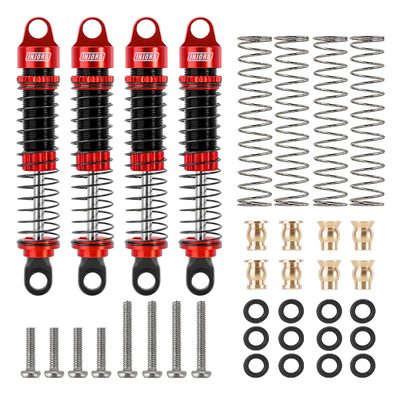 4M-42RD-4 INJORA 59mm Long Threaded Oil Shocks for 1/18 TRX4M