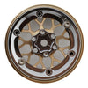 YQW-MW1307SR Injora 1.3" ModuWheel Brass & Aluminum Micro Rock Crawler Beadlock Wheels